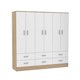 thumbnail image 2 of Clóset Maipo 6 Puertas Olmo Blanco, 2 of 4