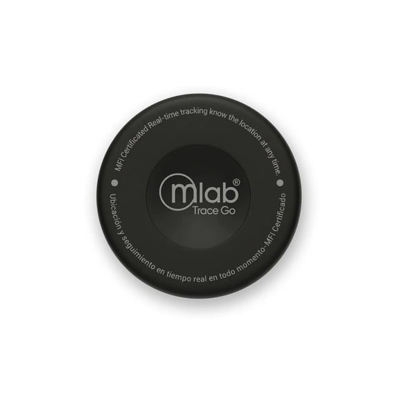 Rastreador De Ubicacion Gps Trace Go Find My Mfi Mlab 9486 Negro No Pierdas Tus Objetos Mascota Maletas Niños Ten La Seguridad Con Trace Go