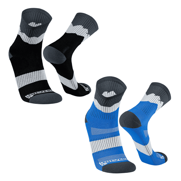 Calcetines deportivos de running trail maraton ciclismo gym senderismo para hombre y mujer 2 Pack