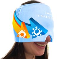 360º Therapy® - Gorro Terapéutico De Gel Sólido Para Migraña