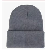Ekolmac - Gorro Beanie De Lana Con Doblez Forro Polar Juvenil Adulto