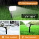 thumbnail image 4 of Luces Solares de Foco WELALO Paquete de 6 con 65 LED Impermeables IP68, 4 of 6
