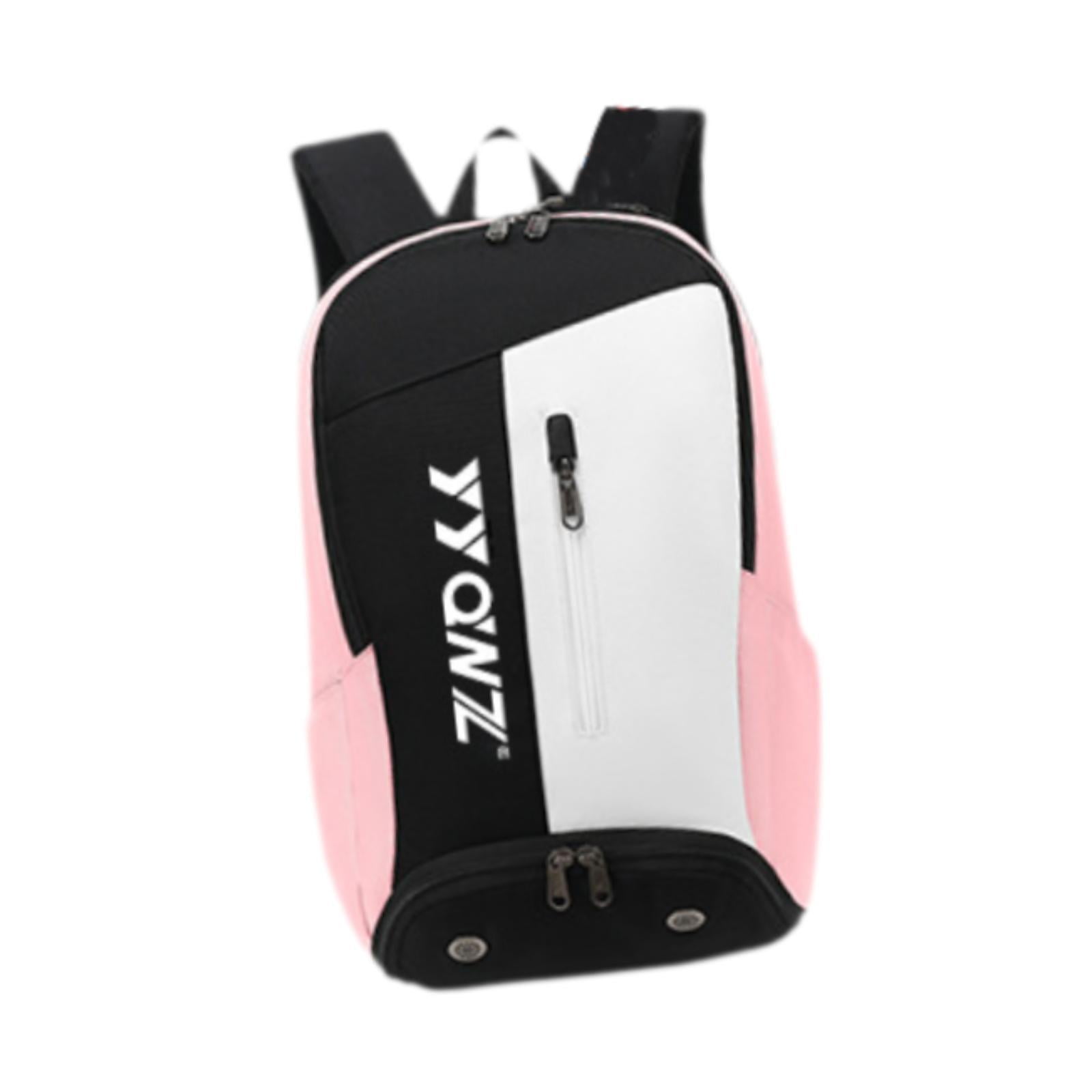 Ioensy - Bolsa De Bádminton Para Hombre Y Mujer, Mochila De Lona Para Entrenamiento, Bádminton, Raquetbol, Color Rosa