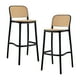 thumbnail image 1 of Pack x2 Silla Piso Bar Relan Batané Simil Esterilla Rattan, 1 of 9