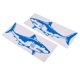 thumbnail image 5 of 2 piezas calcomanía de pegatina de tiburón para el camión del coche gráfico de barco de pesca de kayak azul, 5 of 5
