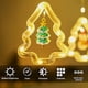 thumbnail image 2 of Guirnaldas Cortina Luces 10pcs Adornos Navideños 3m, 2 of 2