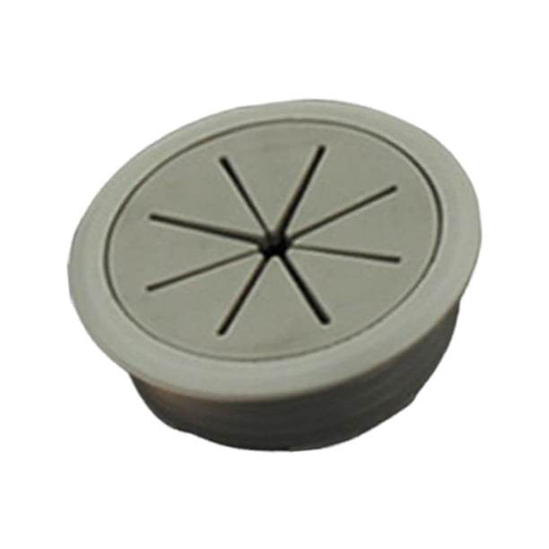 Pasacables Para Escritorio, Tapa Para Orificios De Cables, Ocultador De Cables Para PC De Oficina, Cable De Escritorio, Gris Oscuro
