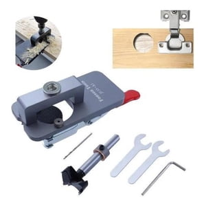 Genérica - Guía Instalación Bisagras Broca Forstner 35Mm Puerta Mueble