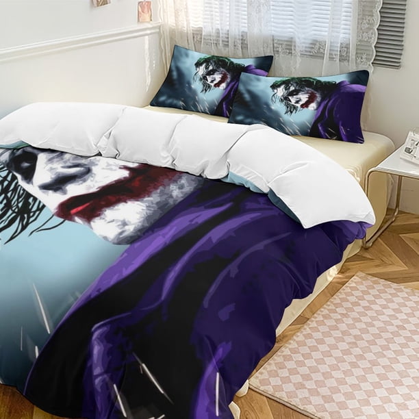 Jokers 3-Piece Bedding Set Soft Warm And Comfortable Bed Set