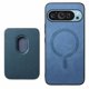 thumbnail image 4 of Funda de Cuero Magnética con Tarjetero para Google Pixel 9 Pro Cubierta Delgada Azul, 4 of 5