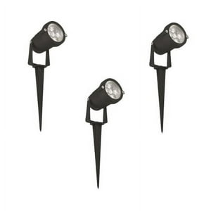 Hb Led - Pack 3 Foco Led Rgb Estaca Jardín 5W