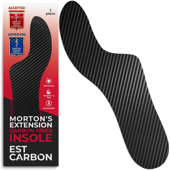 Plantilla ESTCARBON para Hombre (talla 26‑26,5) / Mujer (talla 27‑27,5) – Neuroma de Morton