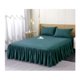 thumbnail image 1 of Faldón de Cama 2 Plazas Protector Base - Verde Oscuro, 1 of 2