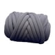 thumbnail image 2 of Chunky Yarn 62.3ft Hilo Tubular Lavable Jumbo Para Macrame Throw Pillow Grey, 2 of 5