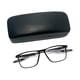 thumbnail image 5 of Gafas De Lectura Deportivas Lectores De Computadora Anti Luz Azul Para Hombres Y Mujeres Negro Gris 200 °, 5 of 5