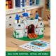 thumbnail image 2 of Set de bloques de construcción Medieval Knight Castle 12 Knights 6+, 2 of 9