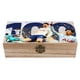 thumbnail image 1 of Son Heung-min-theme Wooden Storage Box Rustic Wood Organizer Box Decorative Keepsake Box Multipurpose Desktop Storage Chest for Home Office Jewelry Trinkets Crafts Supplies, 1 of 6