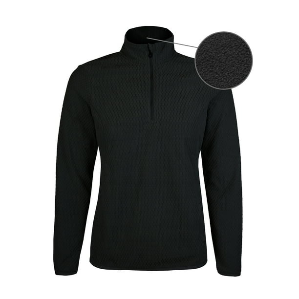 Polera Ii Capa Micropolar Panal Con Cierre Mujer