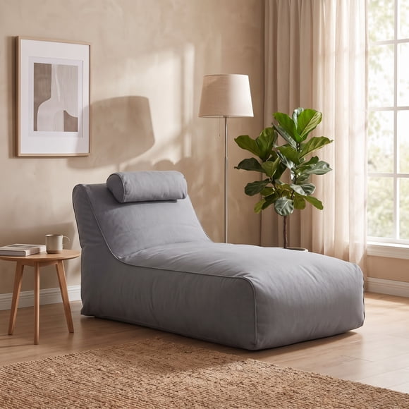 Pouf Puff Relan Sillon Largo Individual con Relleno 154x65