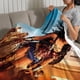 thumbnail image 3 of Mujer Maravilla anti-pilling, suave, ligera, esponjosa y acogedora de lujo para hogar y cocina – Perfecta para niños y adultos, 100 x 150 cm, 3 of 6