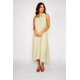 thumbnail image 4 of Vestido Largo Camisero Pamela Verde verde M, 4 of 5