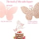 thumbnail image 5 of Topper Para Pastel Con Brillo Rosa Dorado ¡es Una Niña!, 5 of 7