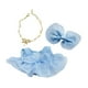thumbnail image 2 of Conjunto De Ropa Para Muñecas De Niña, Tocado Con Lazo, Vestido De Tul, Decoración Para Muñecas De 5 A 7 Años, 8 A 10 Años, Estilo C, 2 of 3