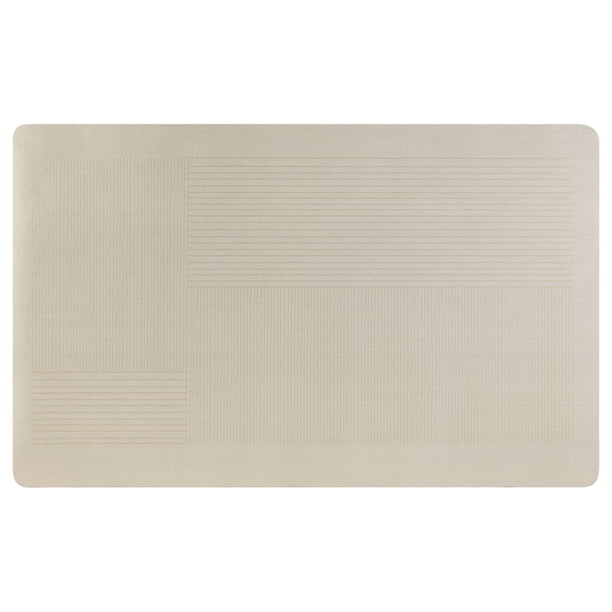 REGALWOVEN Alfombra de Cocina Moderna Suave y Confortable Absorbente Antideslizante Lavable para Piso Marrón-1 24" x 36"