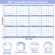 thumbnail image 2 of Calendario de pared DLY Oasis 61 x 91 cm 2027 Plegable y Borrable, 2 of 8