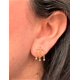thumbnail image 3 of Piercing labret Maya 8mm 16G titanio PVD 18K, 3 of 3
