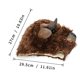 thumbnail image 5 of Máscara de Disfraz AQKILO Bisonte de Cabeza Completa - Halloween, 5 of 8