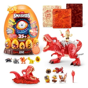 Juguete De Caza Del Tesoro Zuru Smashers Dino Egg Hunt Light-Up T-Rex