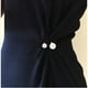 thumbnail image 2 of 1pc Faux Pearl Pin Brooch - Waist Tightening Brooch for Skirts & Pants, 2 of 5