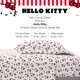thumbnail image 2 of Juego de sábanas Franco Twin XL Hello Kitty de algodón 3 piezas, 2 of 7