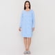 thumbnail image 4 of Camisa Mujer Algodón Celeste Corona, 4 of 5
