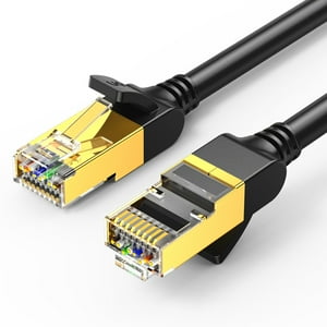 Ugreen - Cable De Red 1M Cat7 F/Ftp (10Gbps) Negro Nw107