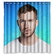 thumbnail image 1 of Cortina de ducha de baño con ganchos, diseño de DJ y cantante Calvin Harris, tamaño 60 x 72 pulgadas, 1 of 3