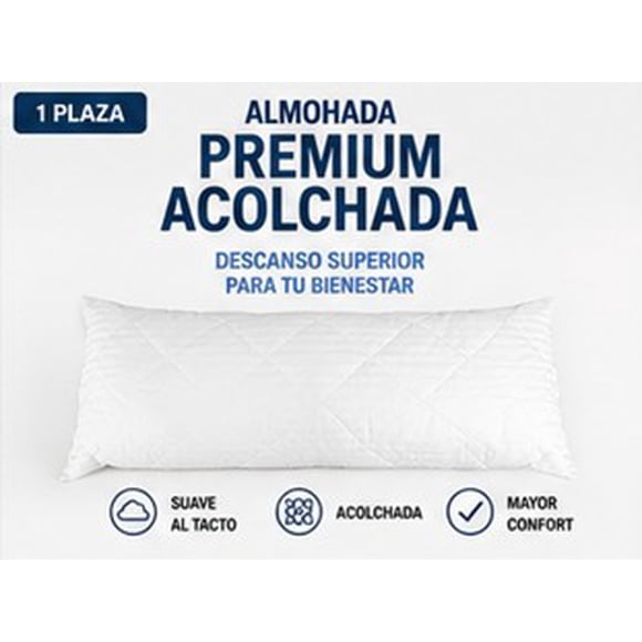 Almohada Premium Acolchada 1 Plaza