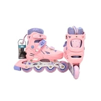 Patines - Lineal Ruedas Iluminadas Con Set De Seguridad S 31 34