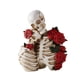 thumbnail image 5 of Estatua De Calavera De Pareja Decoración De Halloween Romántica Para Gabinete Patio Abrazando Blanco, 5 of 5