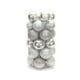 thumbnail image 1 of Set 20 Esferas Plateadas 8 cm Mate Brillos Perla Decoracion, 1 of 2