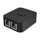 thumbnail image 5 of Adaptador De Red Ethernet De 1000 Mbps, Concentrador De Red Compacto De Doble Puerto Para Oficina, Color Negro, 5 of 5