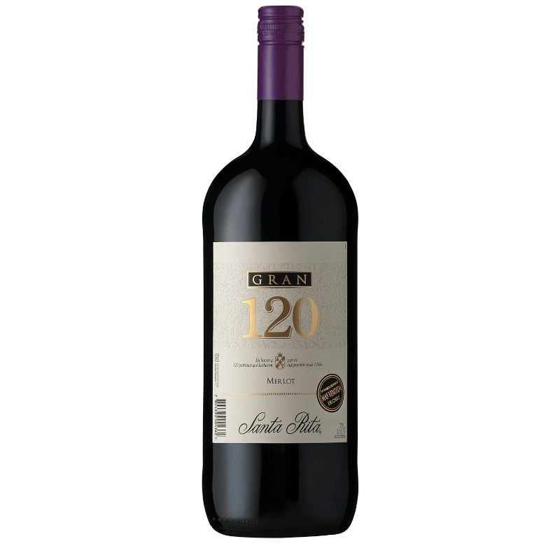 Gran 120 - Vino Tinto Merlot 12° Botella