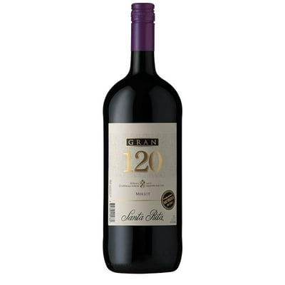 Vino Tinto Merlot 12° Botella 1,5 L Gran 120