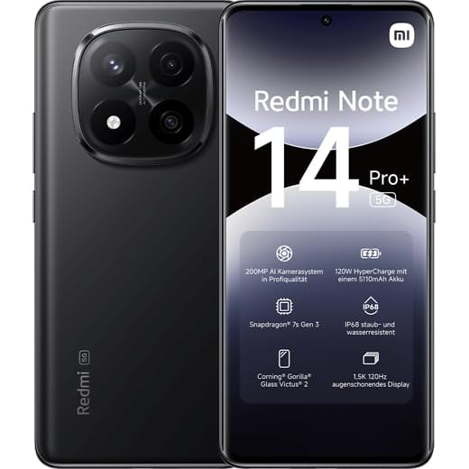 Teléfono Inteligente Xiaomi Redmi Note 14 Pro+ Plus 5g 512 Gb + 12 Gb De Ram