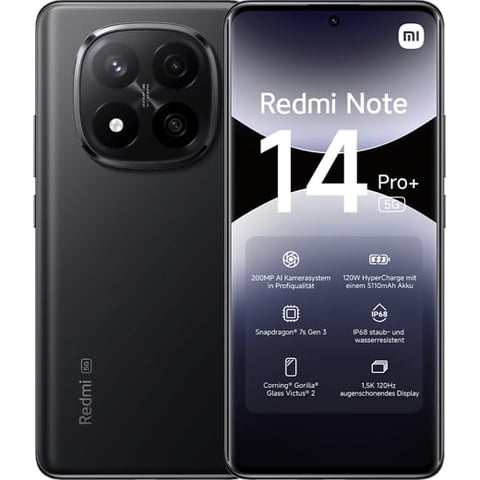 Teléfono Inteligente Xiaomi Redmi Note 14 Pro+ Plus 5G 512