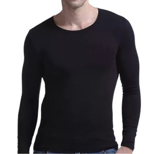Likeshop - Camiseta Hombre Manga Larga Cuello Polo Fibra Bambu 2739