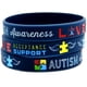 thumbnail image 2 of Pulseras De Silicona Para Concientizar Sobre El Autismo Paquete De 6, 2 of 4