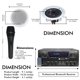 thumbnail image 4 of Amplificador Technical Pro 1000 W Bluetooth USB SD, 4 of 9