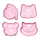 thumbnail image 1 of Figura decorativa Cortadores De Galletas - diseño Kpop (pack 4 Un), 1 of 3